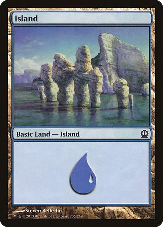 Island (235) [Theros] | Mindsight Gaming