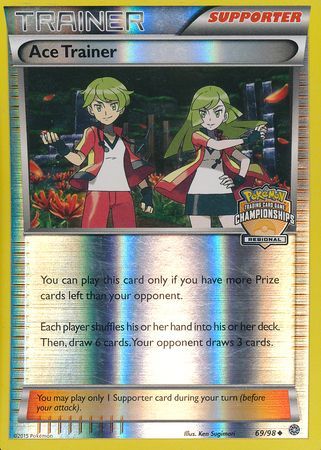 Ace Trainer (69/98) (Regional Championship Promo) [XY: Ancient Origins] | Mindsight Gaming