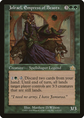 Jolrael, Empress of Beasts [Prophecy] | Mindsight Gaming