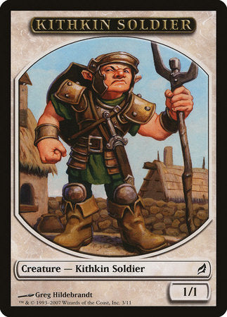 Kithkin Soldier Token [Lorwyn Tokens] | Mindsight Gaming