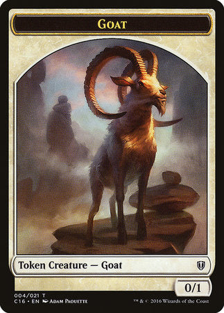 Goat // Thopter Double-sided Token [Commander 2016 Tokens] | Mindsight Gaming