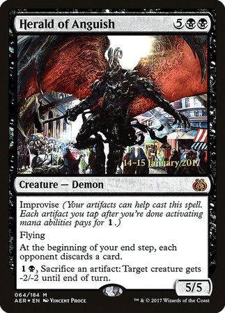 Herald of Anguish [Aether Revolt Promos] | Mindsight Gaming