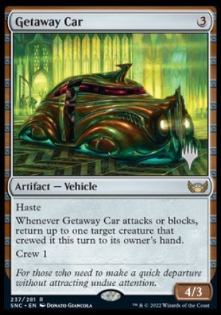 Getaway Car (Promo Pack) [Streets of New Capenna Promos] | Mindsight Gaming