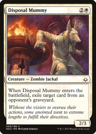 Disposal Mummy [Hour of Devastation] | Mindsight Gaming