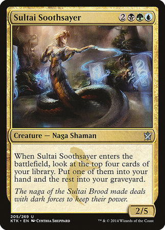 Sultai Soothsayer [Khans of Tarkir] | Mindsight Gaming