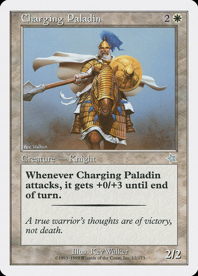 Charging Paladin [Starter 1999] | Mindsight Gaming