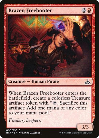 Brazen Freebooter [Rivals of Ixalan] | Mindsight Gaming