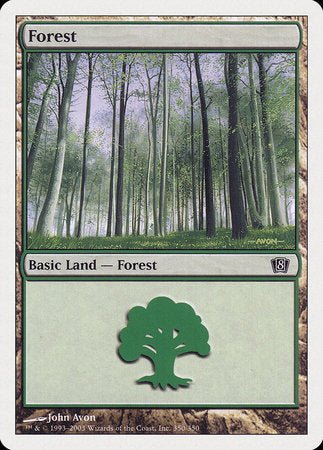 Forest (350) [Eighth Edition] | Mindsight Gaming