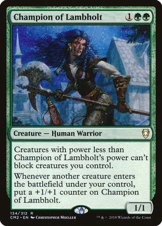 Champion of Lambholt [Commander Anthology Volume II] | Mindsight Gaming