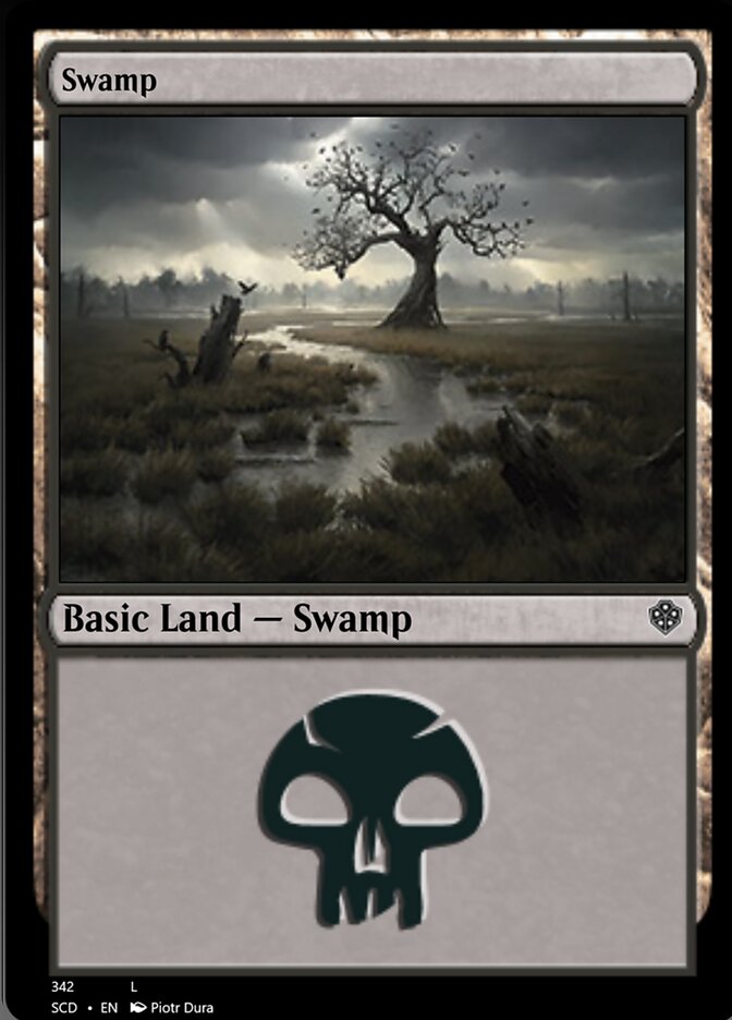 Swamp (342) [Starter Commander Decks] | Mindsight Gaming