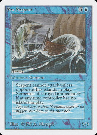 Sea Serpent [Unlimited Edition] | Mindsight Gaming
