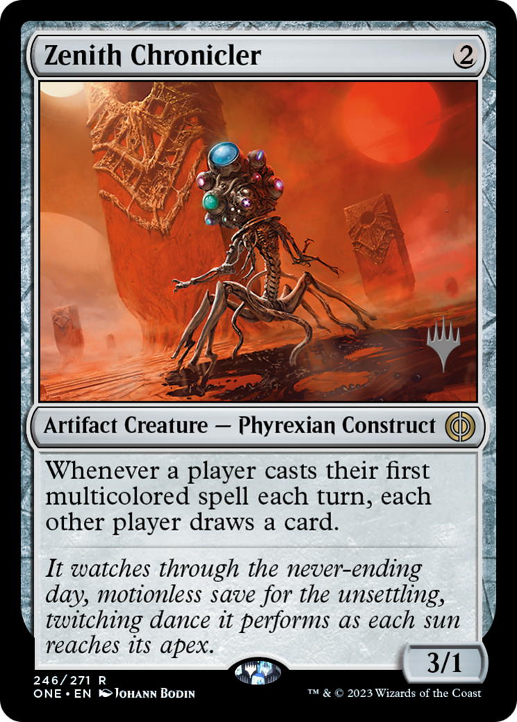 Zenith Chronicler (Promo Pack) [Phyrexia: All Will Be One Promos] | Mindsight Gaming