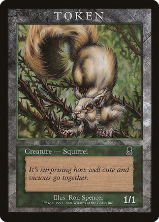 Squirrel Token (Odyssey) [Magic Player Rewards 2002] | Mindsight Gaming