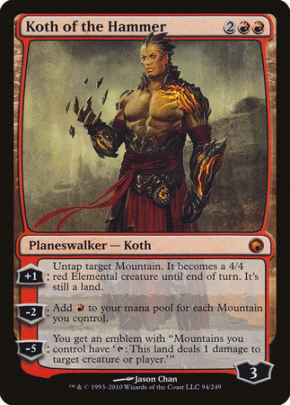 Koth of the Hammer [Scars of Mirrodin] | Mindsight Gaming