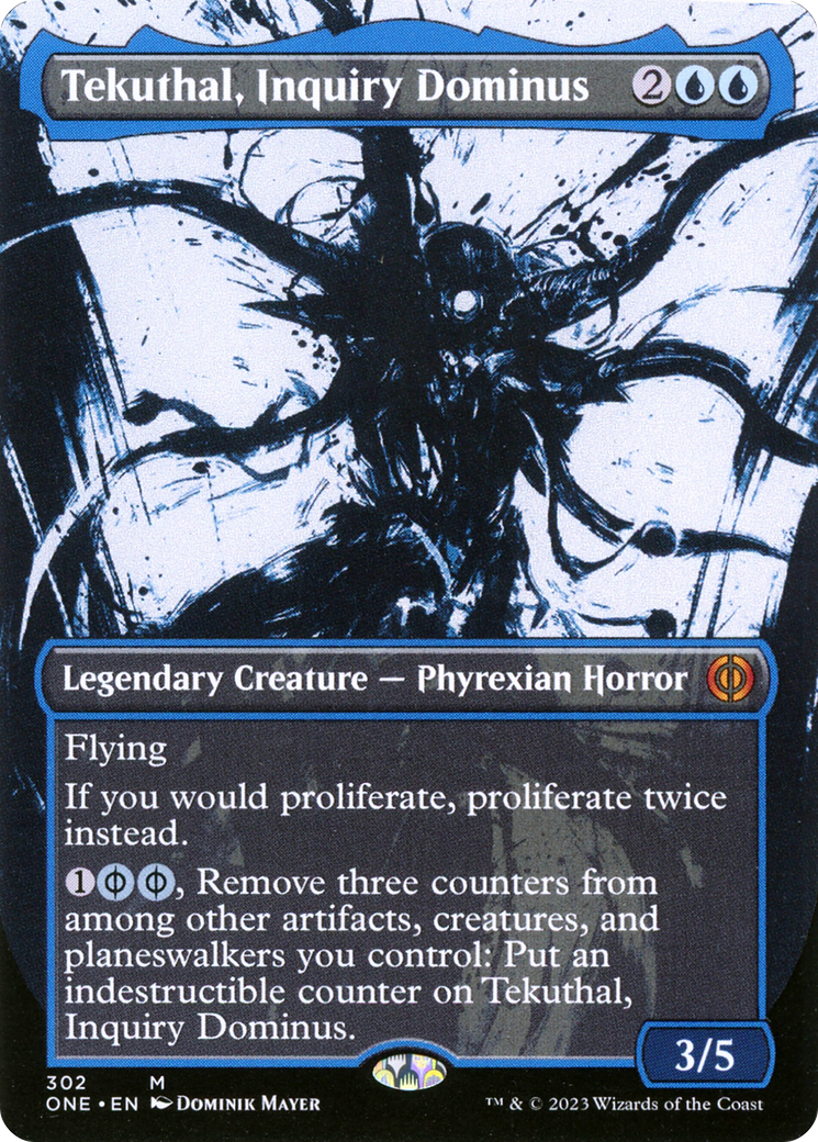 Tekuthal, Inquiry Dominus (Borderless Ichor) [Phyrexia: All Will Be One] | Mindsight Gaming