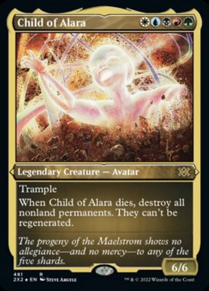 Child of Alara (Foil Etched) [Double Masters 2022] | Mindsight Gaming