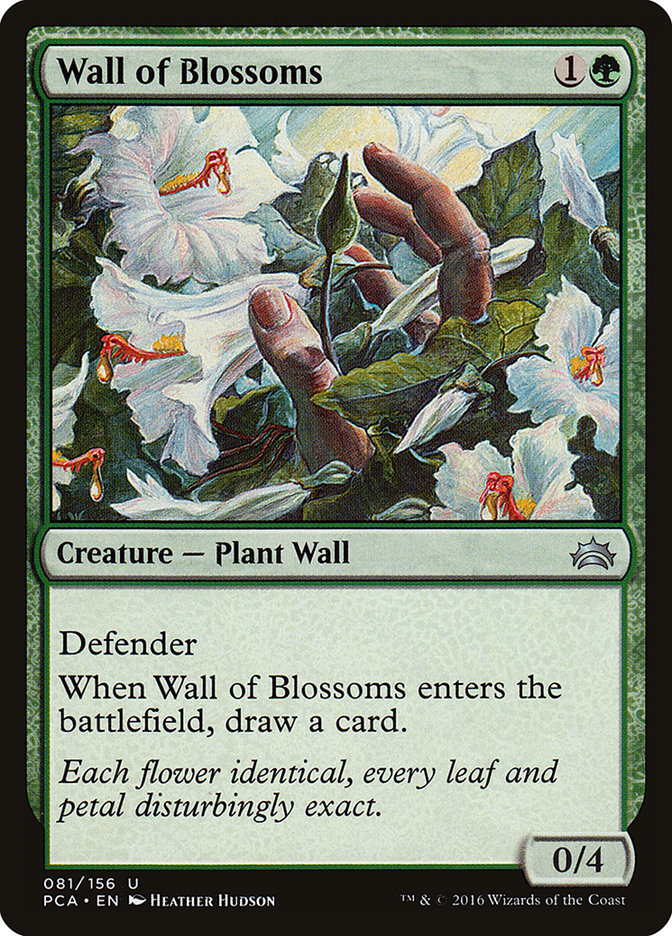 Wall of Blossoms [Planechase Anthology] | Mindsight Gaming