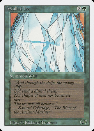 Wall of Ice [Revised Edition] | Mindsight Gaming