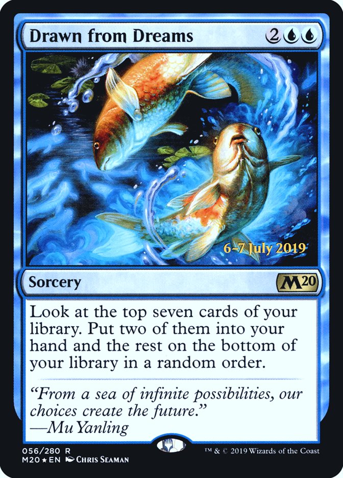 Drawn from Dreams  [Core Set 2020 Prerelease Promos] | Mindsight Gaming