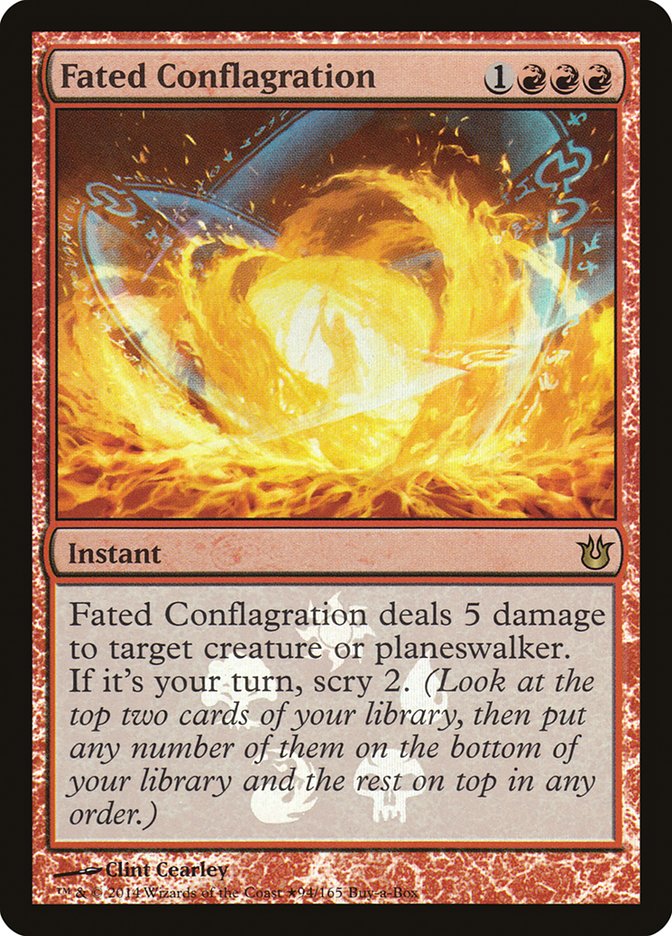 Fated Conflagration (Buy-A-Box) [Born of the Gods Promos] | Mindsight Gaming