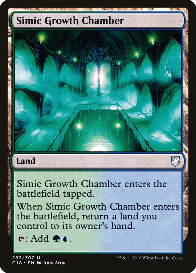 Simic Growth Chamber [Commander 2018] | Mindsight Gaming