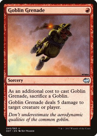 Goblin Grenade [Duel Decks: Merfolk vs. Goblins] | Mindsight Gaming