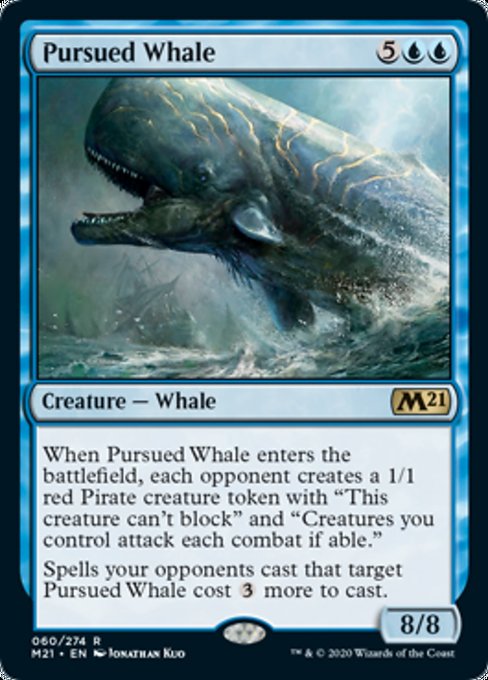 Pursued Whale [Core Set 2021] | Mindsight Gaming