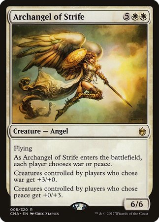Archangel of Strife [Commander Anthology] | Mindsight Gaming