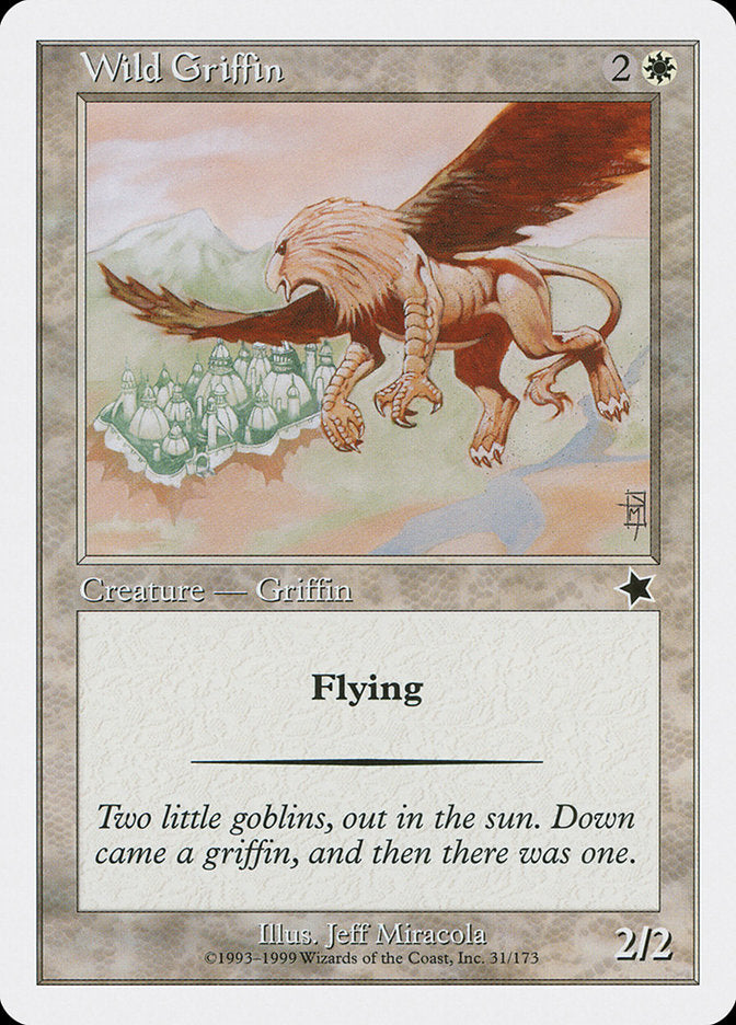 Wild Griffin [Starter 1999] | Mindsight Gaming