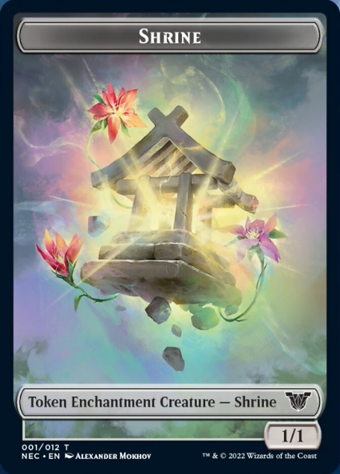 Shrine Token [Kamigawa: Neon Dynasty Commander Tokens] | Mindsight Gaming