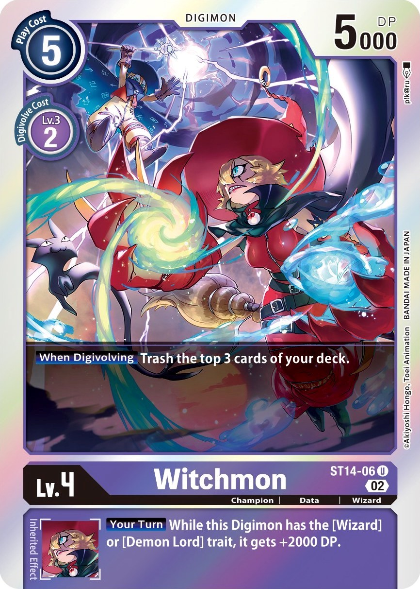 Witchmon [ST14-06] [Starter Deck: Beelzemon Advanced Deck Set] | Mindsight Gaming