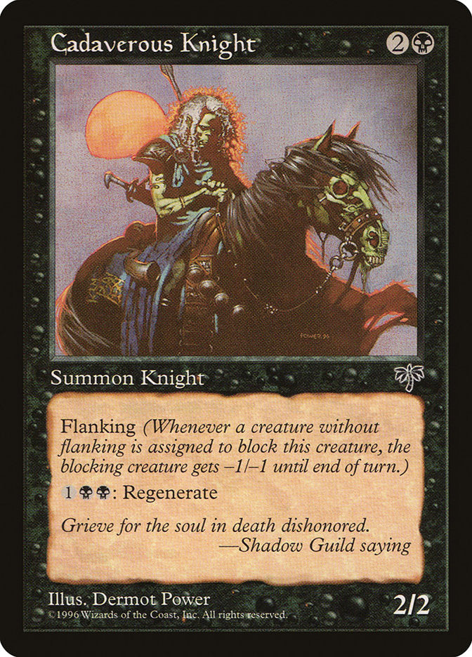 Cadaverous Knight [Mirage] | Mindsight Gaming