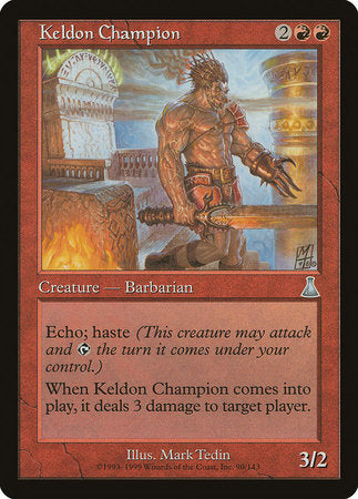 Keldon Champion [Urza's Destiny] | Mindsight Gaming