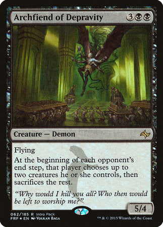 Archfiend of Depravity [Fate Reforged Promos] | Mindsight Gaming