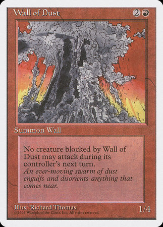 Wall of Dust [Fourth Edition] | Mindsight Gaming