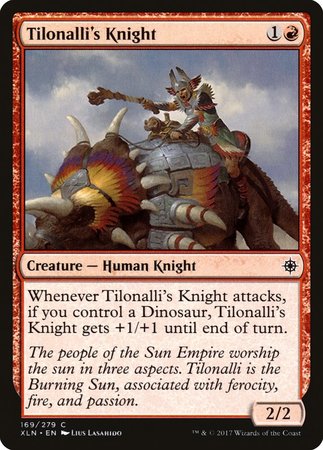 Tilonalli's Knight [Ixalan] | Mindsight Gaming