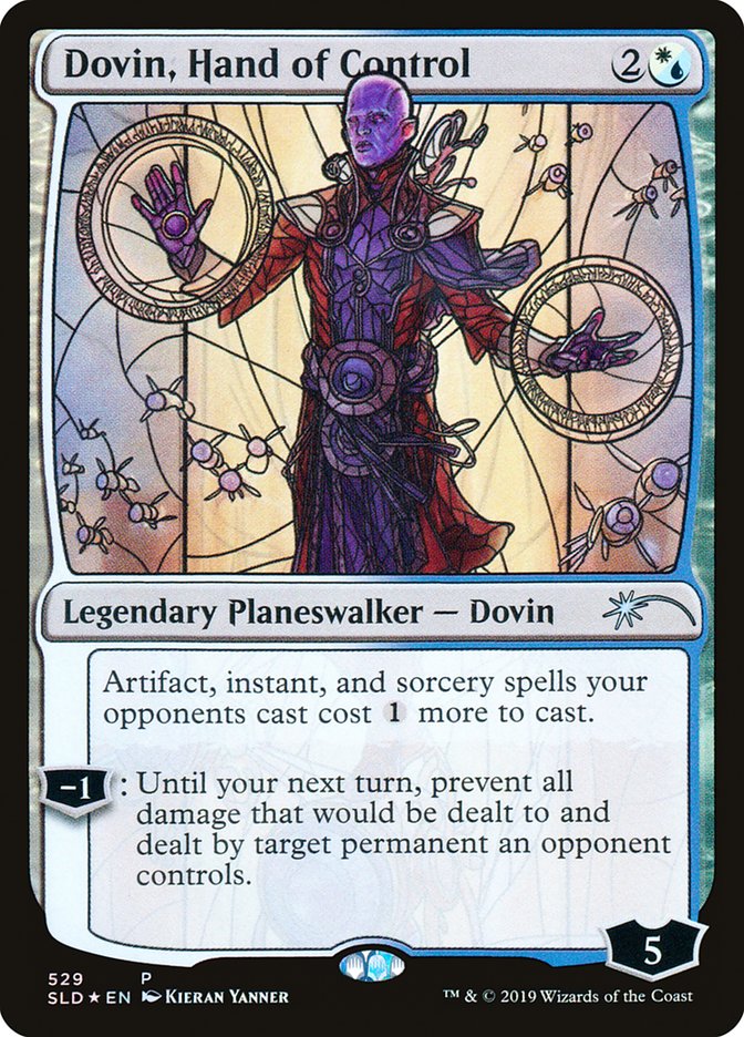 Dovin, Hand of Control (Stained Glass) [Secret Lair Drop Promos] | Mindsight Gaming