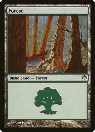 Forest (71) [Duel Decks: Phyrexia vs. the Coalition] | Mindsight Gaming