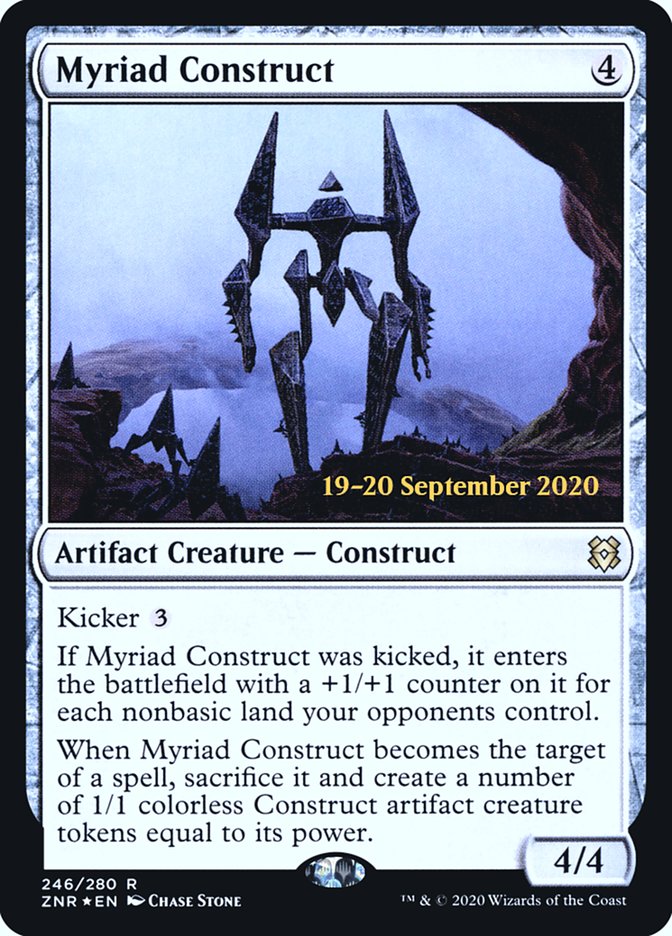 Myriad Construct  [Zendikar Rising Prerelease Promos] | Mindsight Gaming