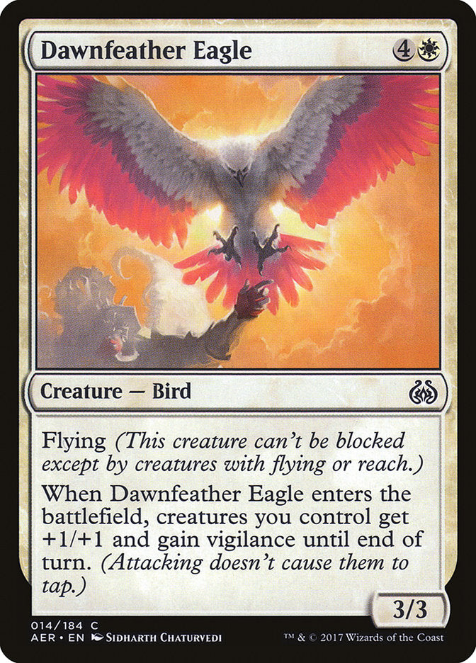Dawnfeather Eagle (Intro Pack) [Aether Revolt Promos] | Mindsight Gaming