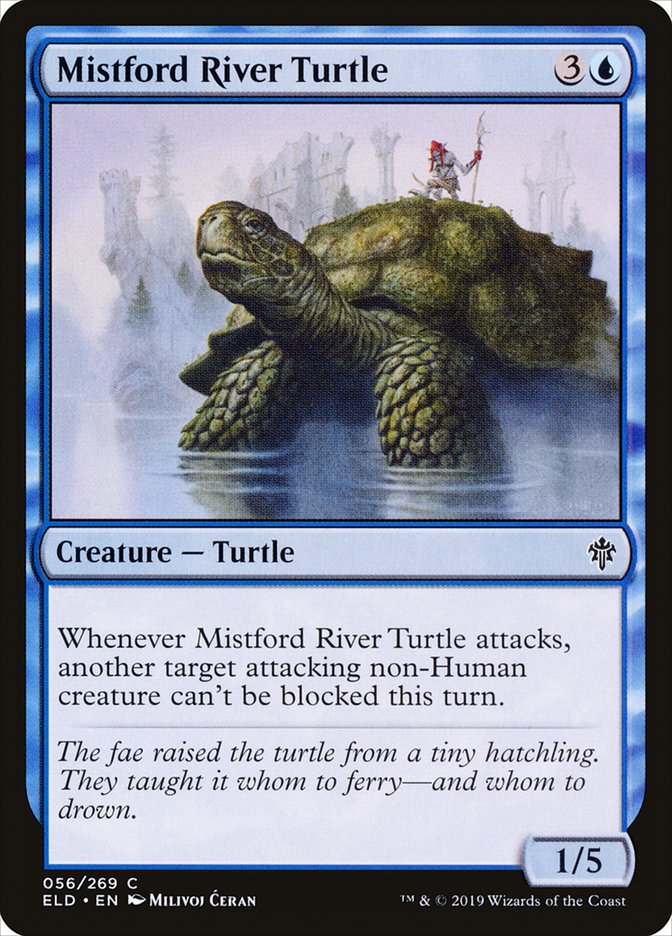 Mistford River Turtle [Throne of Eldraine] | Mindsight Gaming