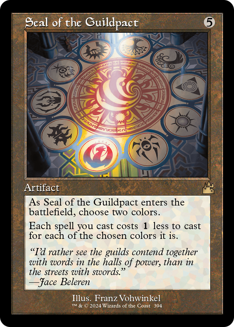 Seal of the Guildpact (Retro Frame) [Ravnica Remastered] | Mindsight Gaming