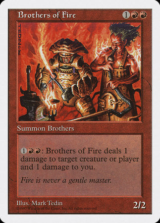 Brothers of Fire [Fifth Edition] | Mindsight Gaming