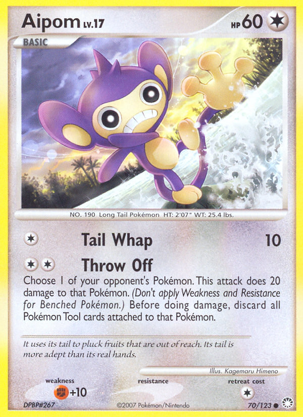 Aipom (70/123) [Diamond & Pearl: Mysterious Treasures] | Mindsight Gaming