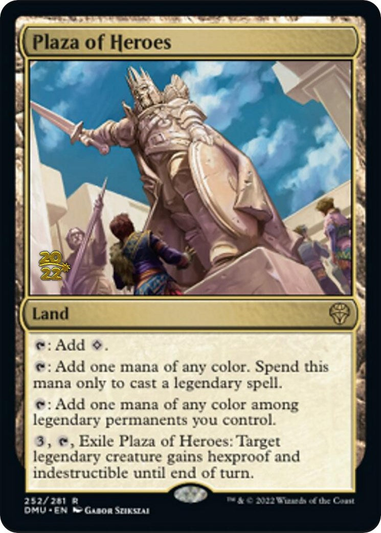Plaza of Heroes [Dominaria United Prerelease Promos] | Mindsight Gaming