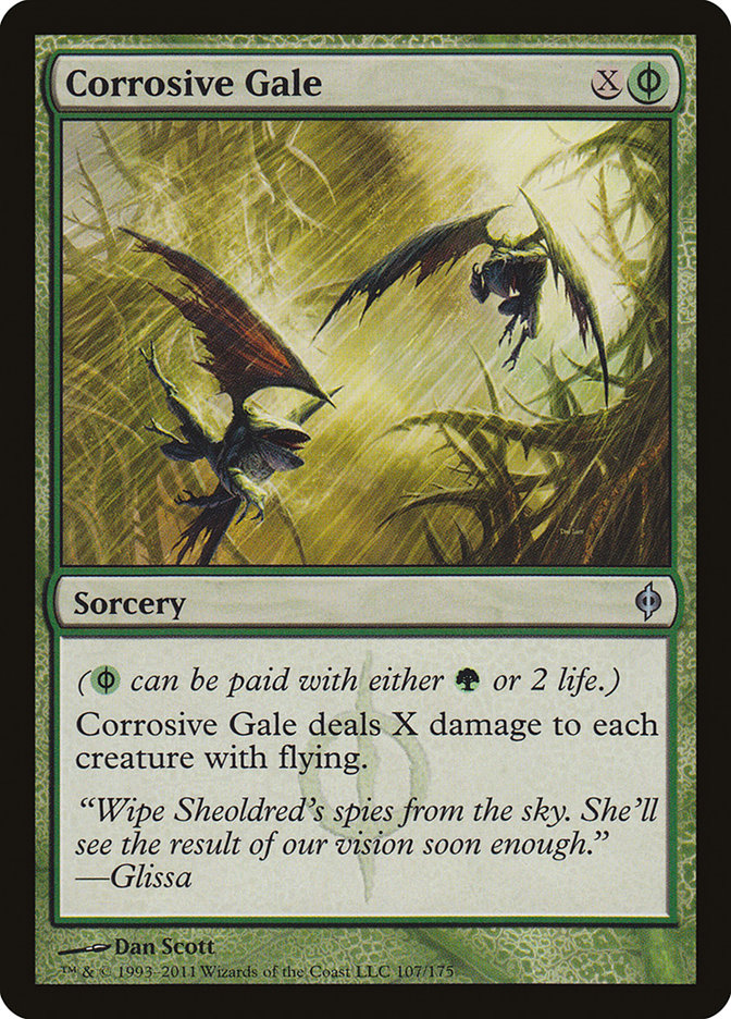 Corrosive Gale [New Phyrexia] | Mindsight Gaming