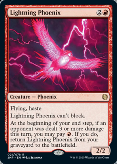 Lightning Phoenix [Jumpstart] | Mindsight Gaming