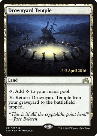 Drownyard Temple [Shadows over Innistrad Promos] | Mindsight Gaming