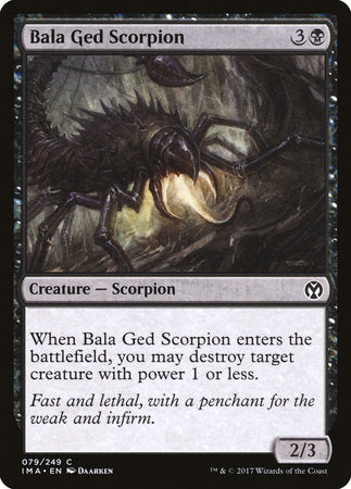 Bala Ged Scorpion [Iconic Masters] | Mindsight Gaming