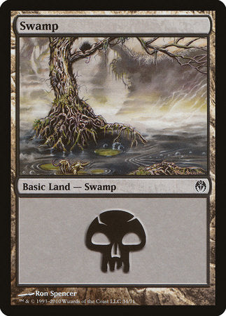 Swamp (34) [Duel Decks: Phyrexia vs. the Coalition] | Mindsight Gaming